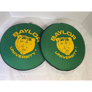 Vintage Baylor Bears Hide-N-Seek Pack Padded Seat/Stadium Cushion Duffle Bag